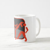 Taekwondo Kaffeetasse (VorderseiteRechts)