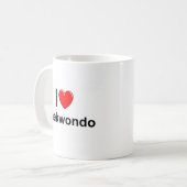 Taekwondo Kaffeetasse (Vorderseite Links)