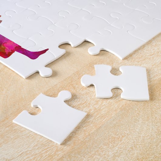 Taekwondo-karate en acuarela puzzle (Seite)