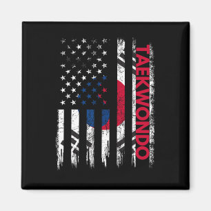 Taekwondo Karate Martial Arts Training Koreanische Magnet