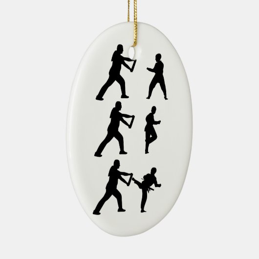 Taekwondo Keramikornament (Rechts)