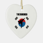 Taekwondo Keramikornament (Rechts)