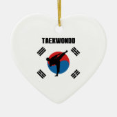 Taekwondo Keramikornament (Vorne)