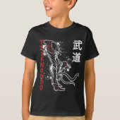 Taekwondo Kick Martial Arts T-Shirt (Vorderseite)