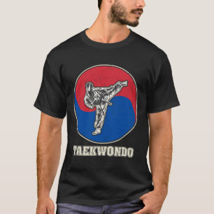 Taekwondo Kickboxen Karate Kampfsporttraining A T-Shirt