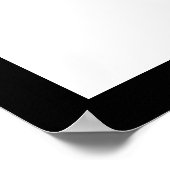 Taekwondo Kicks und Grins Poster (Ecke)