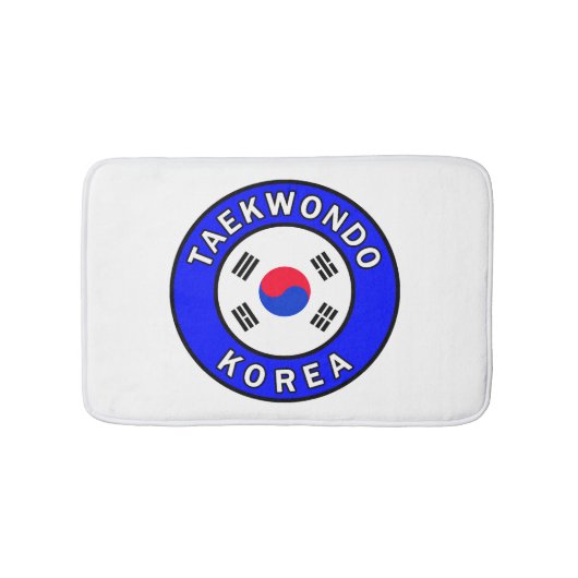 Taekwondo Korea Badematte (Vorderseite)