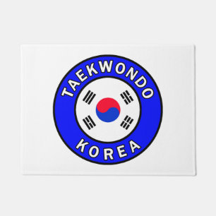 Taekwondo Korea Fußmatte