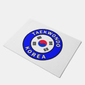 Taekwondo Korea Fußmatte (Schrägansicht)