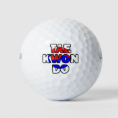 Taekwondo Korea Golfball (Vorderseite)