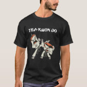 Taekwondo, Koreanischer Kampfkunst T-Shirt (Vorderseite)
