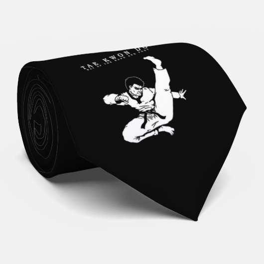 Taekwondo-Krawatte Krawatte (Gerollt)