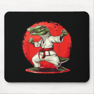 Taekwondo Krokodil Kickboxen Tier Jiu-Jitsu Mousepad
