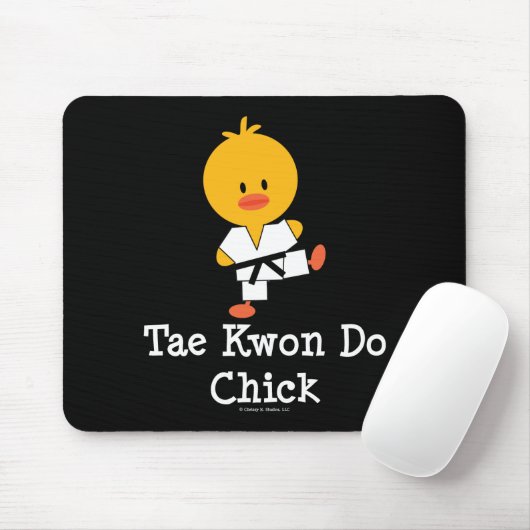 Taekwondo-Küken Mousepad (Mit Mouse)