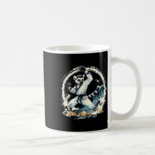 Taekwondo Lemur Kickboxen Animall Jiu-Jitsu Kung Kaffeetasse