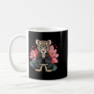 Taekwondo Leopard Kickboxen Animall Jiu-Jitsu Kaffeetasse