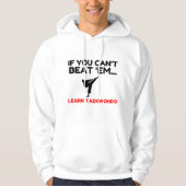 Taekwondo lernen hoodie (Vorderseite)