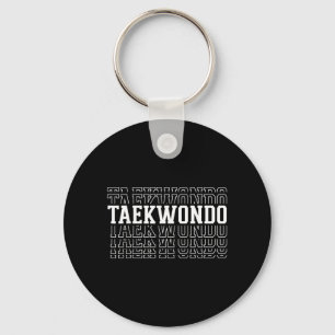 Taekwondo Lustiger Schichttext Instruktor Coach Schlüsselanhänger