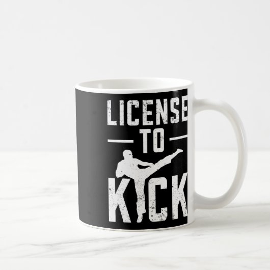 Taekwondo Mädchen Kinder Karate Kampfsport Kaffeetasse (Rechts)