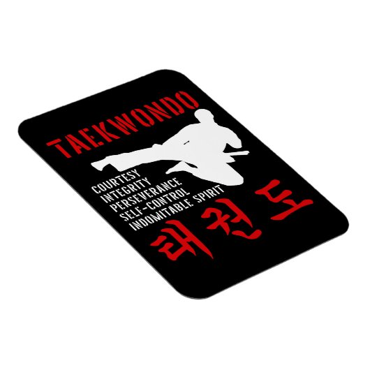 Taekwondo Magnet (Rechte Seite)