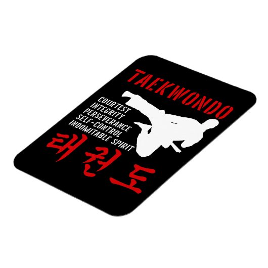 Taekwondo Magnet (Linke Seite)