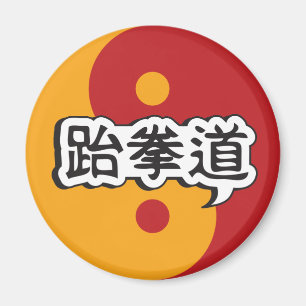 Taekwondo-Magnet 2 Yinyang 2 Magnet