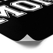 Taekwondo Mama Funny Karate Poster (Ecke)