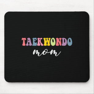Taekwondo-Mama Lustig Stylisch Kampfsportliebhaber Mousepad