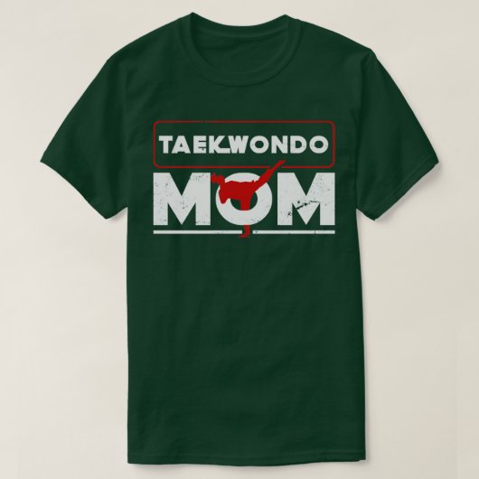 Taekwondo-Mama T-Shirt (Design vorne)