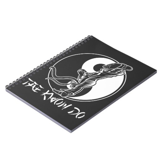 Taekwondo Martial Arts Tae kwon do Self Defense Notizblock (Linke Seite)