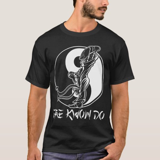Taekwondo Martial Arts Tae Kwon do Self Defense T-Shirt (Vorderseite)