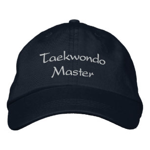Taekwondo Master Baseball Cap Bestickte Baseballkappe