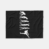 Taekwondo Mixed Martial Arts Evolution Judo Kung F Fleecedecke (Vorderseite (Horizontal))