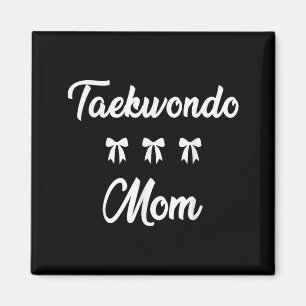 Taekwondo-Mutter Martial Arts Sport Mütter Stylish Magnet