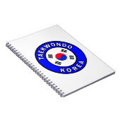 Taekwondo Notizblock (Rechte Seite)