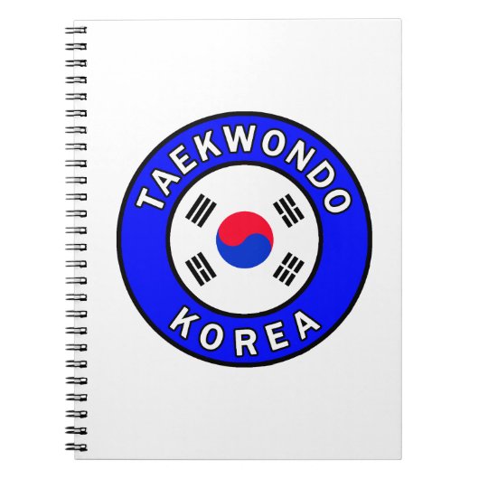 Taekwondo Notizblock (Vorderseite)