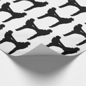 Taekwondo-Packpapier Geschenkpapier (Ecke)