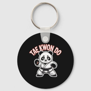 Taekwondo Panda - Koreanisches Mma Tkd Schlüsselanhänger