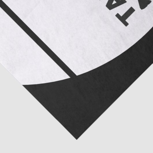 Taekwondo Player, Birthday Gift, Team Karate Seidenpapier (Detail)