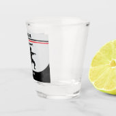 Taekwondo Player, Geburtstagsgeschenk, Team Karate Schnapsglas (Rechts)