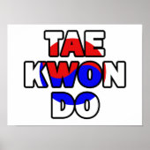 Taekwondo Poster (Vorne)
