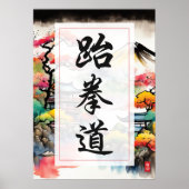 Taekwondo Poster (Vorne)