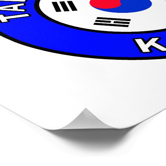 Taekwondo Poster (Ecke)