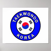 Taekwondo Poster (Vorne)