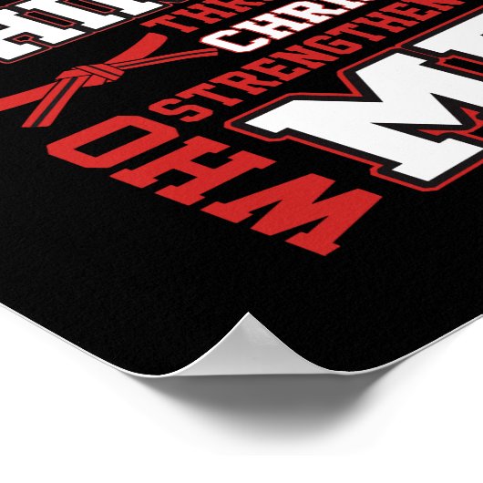 Taekwondo Poster (Ecke)