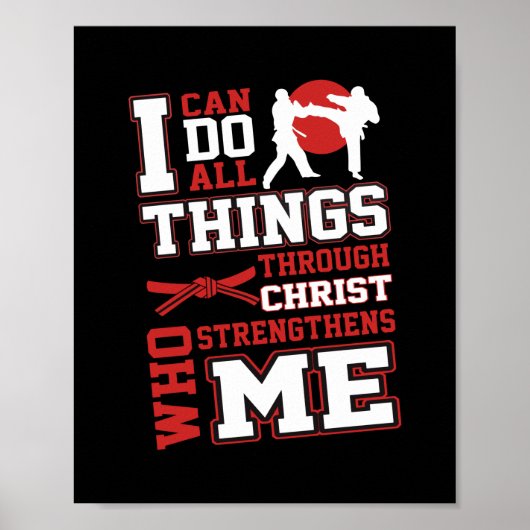 Taekwondo Poster (Vorne)