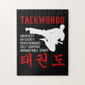 Taekwondo Puzzle (Vertikal)