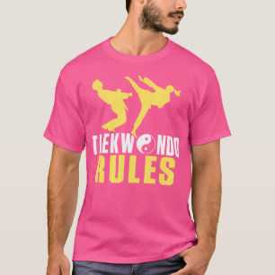 Taekwondo Regeln Taekwondo T-Shirt