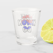 Taekwondo Schnapsglas (Rückseite)