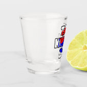Taekwondo Schnapsglas (Links)